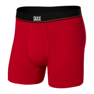 Boxer Saxx Non-Stop Stretch Cotton Rouge