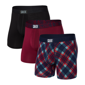 Pack de 3 boxers Vibe Olympia/Holiday/Black