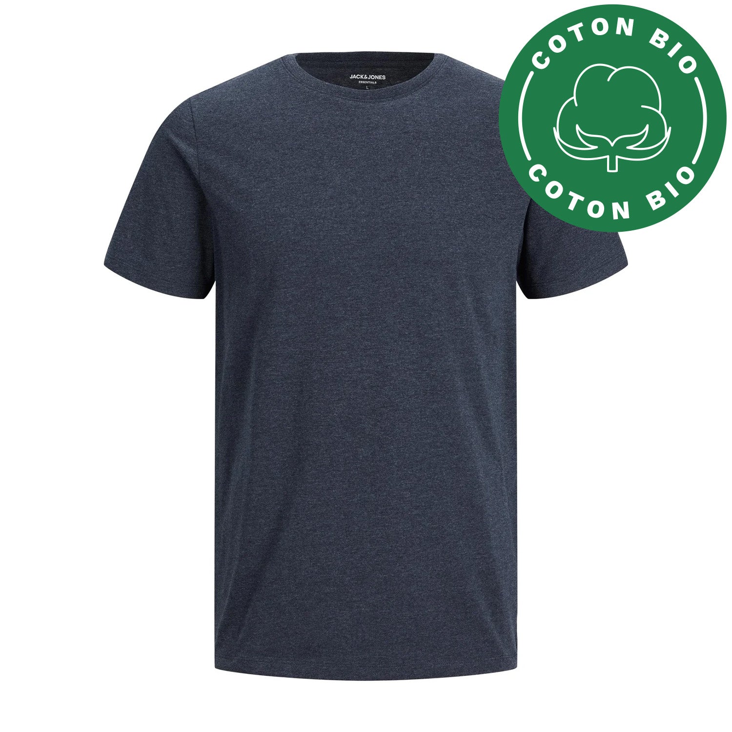 T-shirt Jack & Jones Organic Tee O-neck Navy Blazer