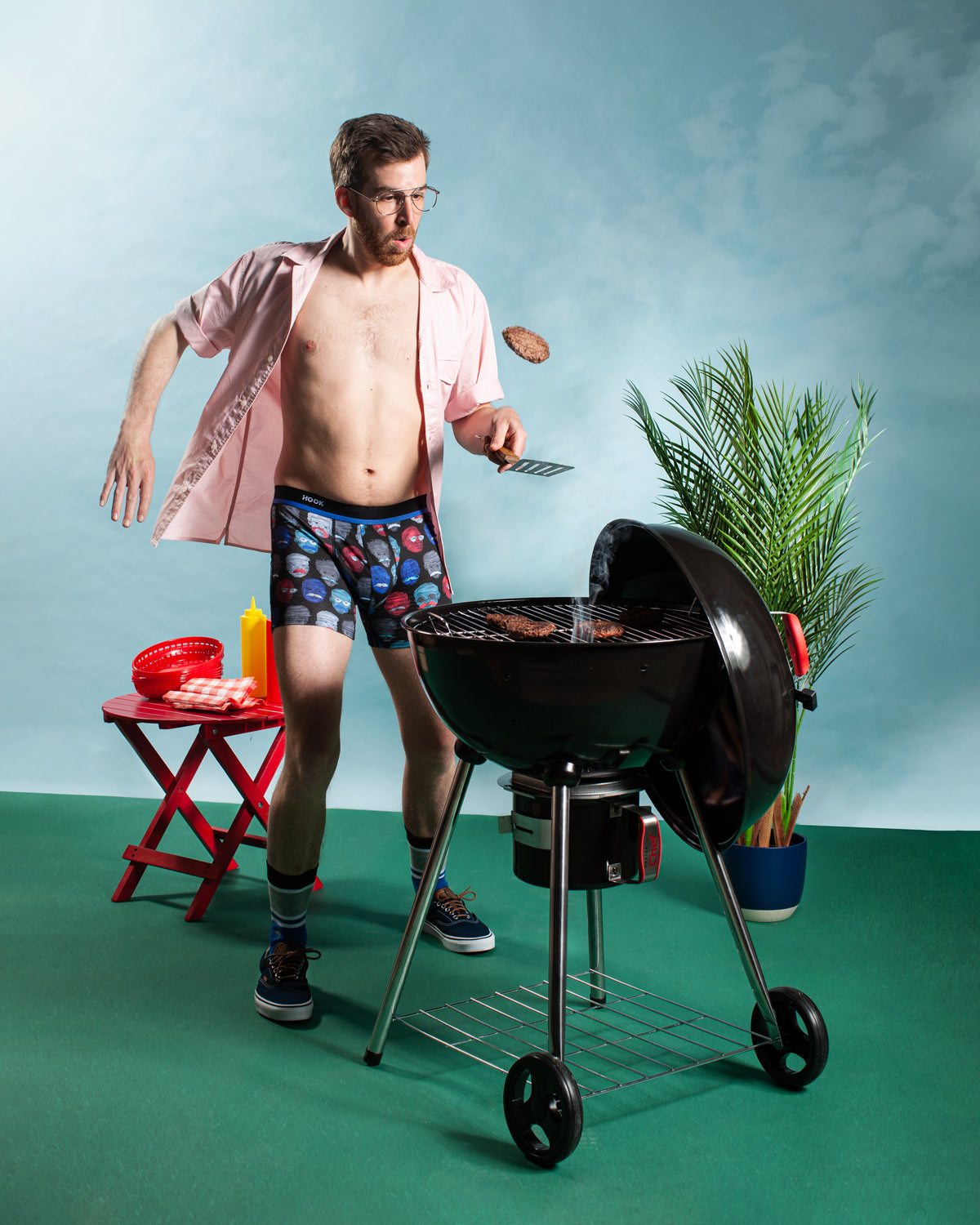 Des chefs et des bobettes, une collaboration inusitée