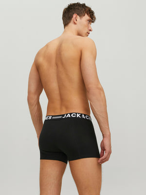 Boxer court Jack & Jones Sense noir