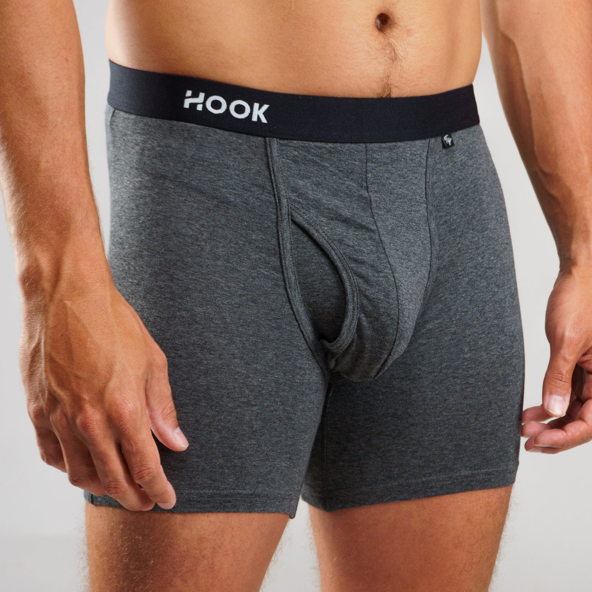 Fly Boxer Brief : Charcoal