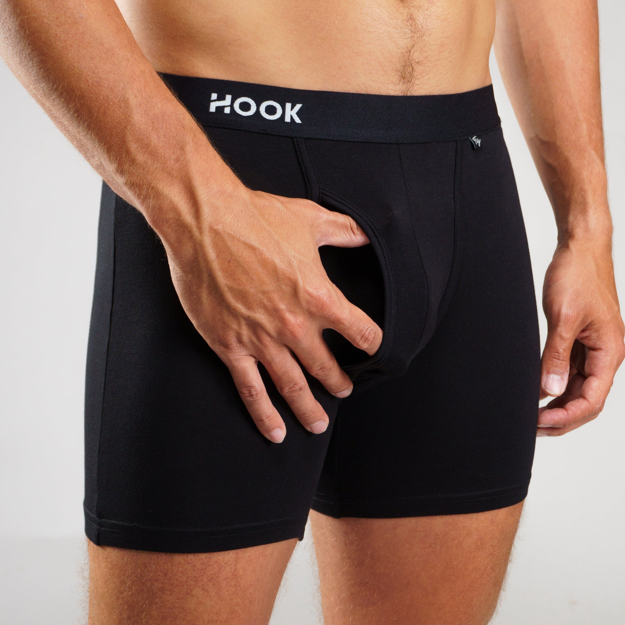 Fly Boxer Brief : Black, Navy, Grey 5 Pack