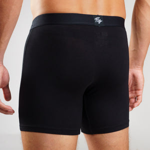 Fly Boxer Brief : Jet Black