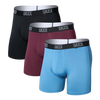 3-pack of DROPTEMP™ All Day Cooling Boxer Briefs - BORDEAUX/PARISIAN/BLACK