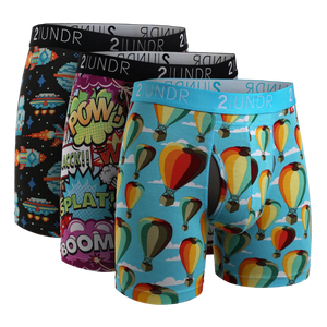 Pack de 3 boxers sélectionnés 2Undr Swing Shift  Galactica/Boom/Hot Air