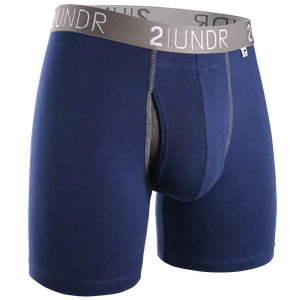 Boxer 2Undr Swing Shift Navy/Grey