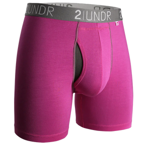 2Undr - Swing Shift Boxer Brief : Pink