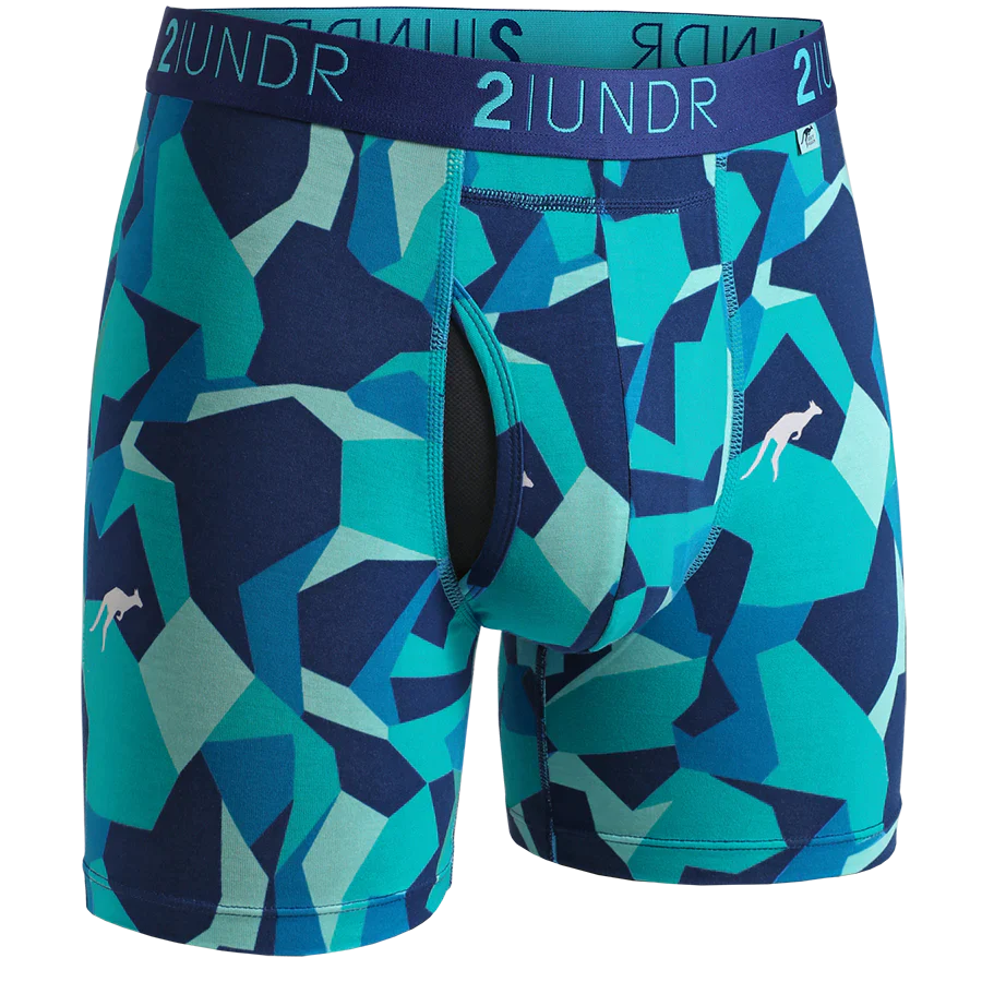 Pack de 2 boxers sélectionnés 2Undr Water Forest-Camo