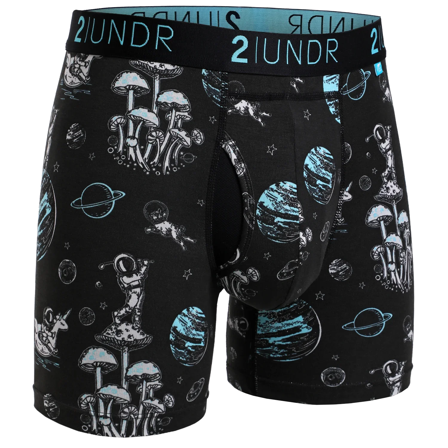 Boxer 2Undr Swing Shift Space Golf Black