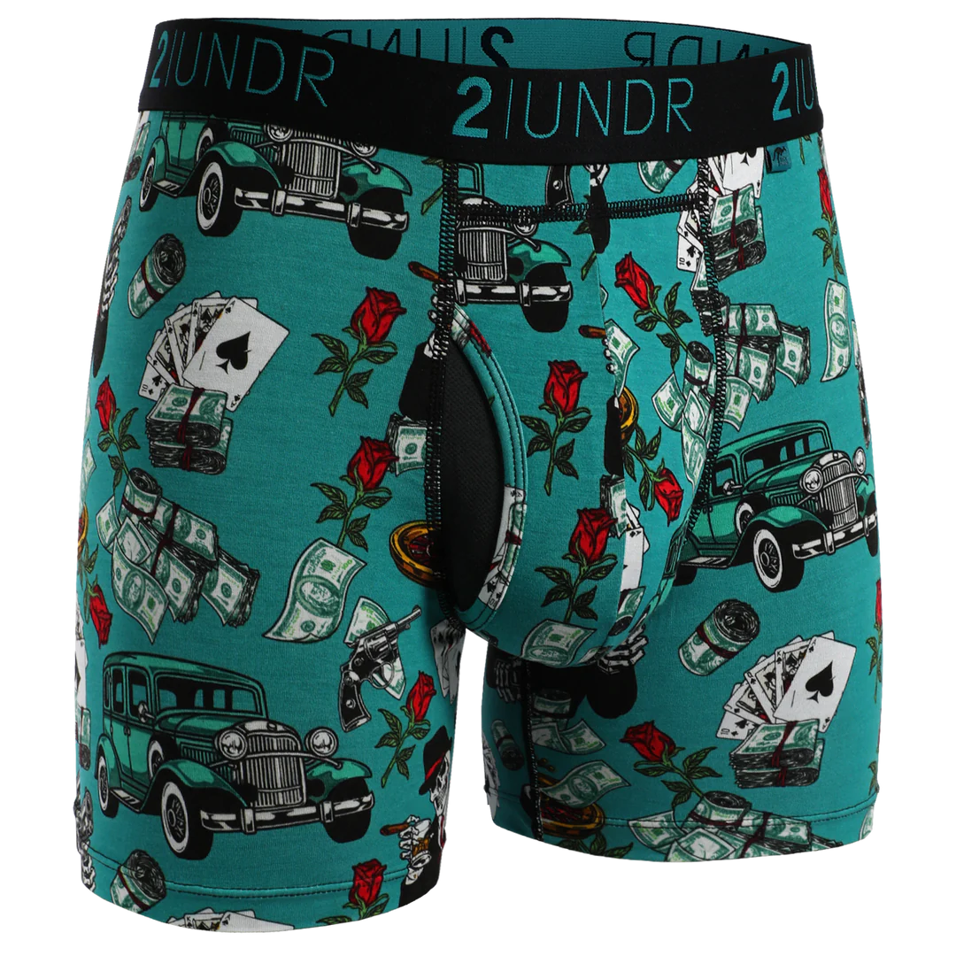 Pack de 3 boxers sélectionnés 2Undr Swing Shift  Mobsters/Vegas/Spades