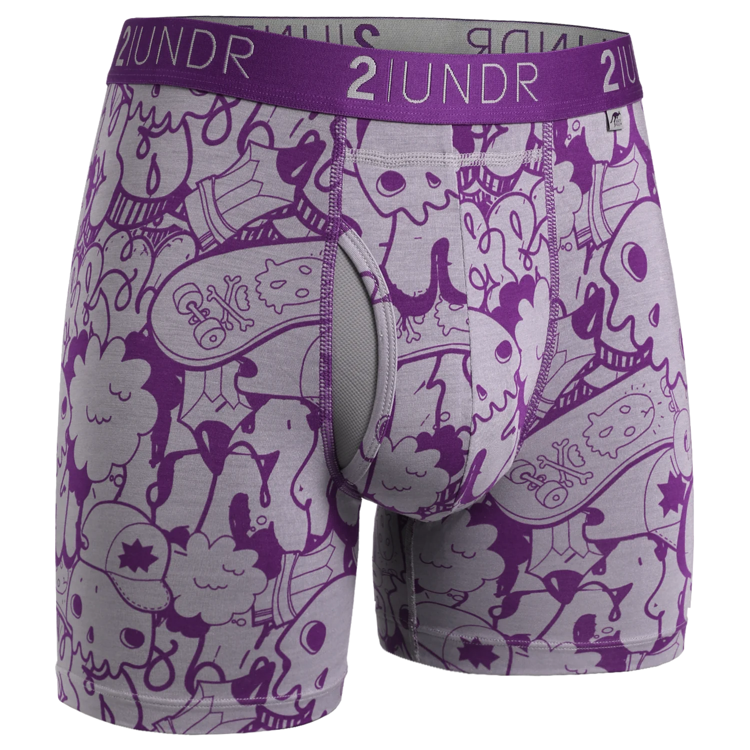 Boxer 2Undr Swing Shift - Skulled