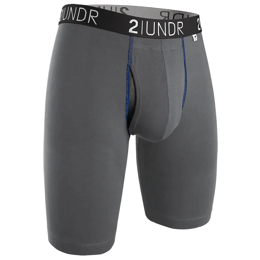 2Undr - Swing Shift Long Leg : Grey/Blue