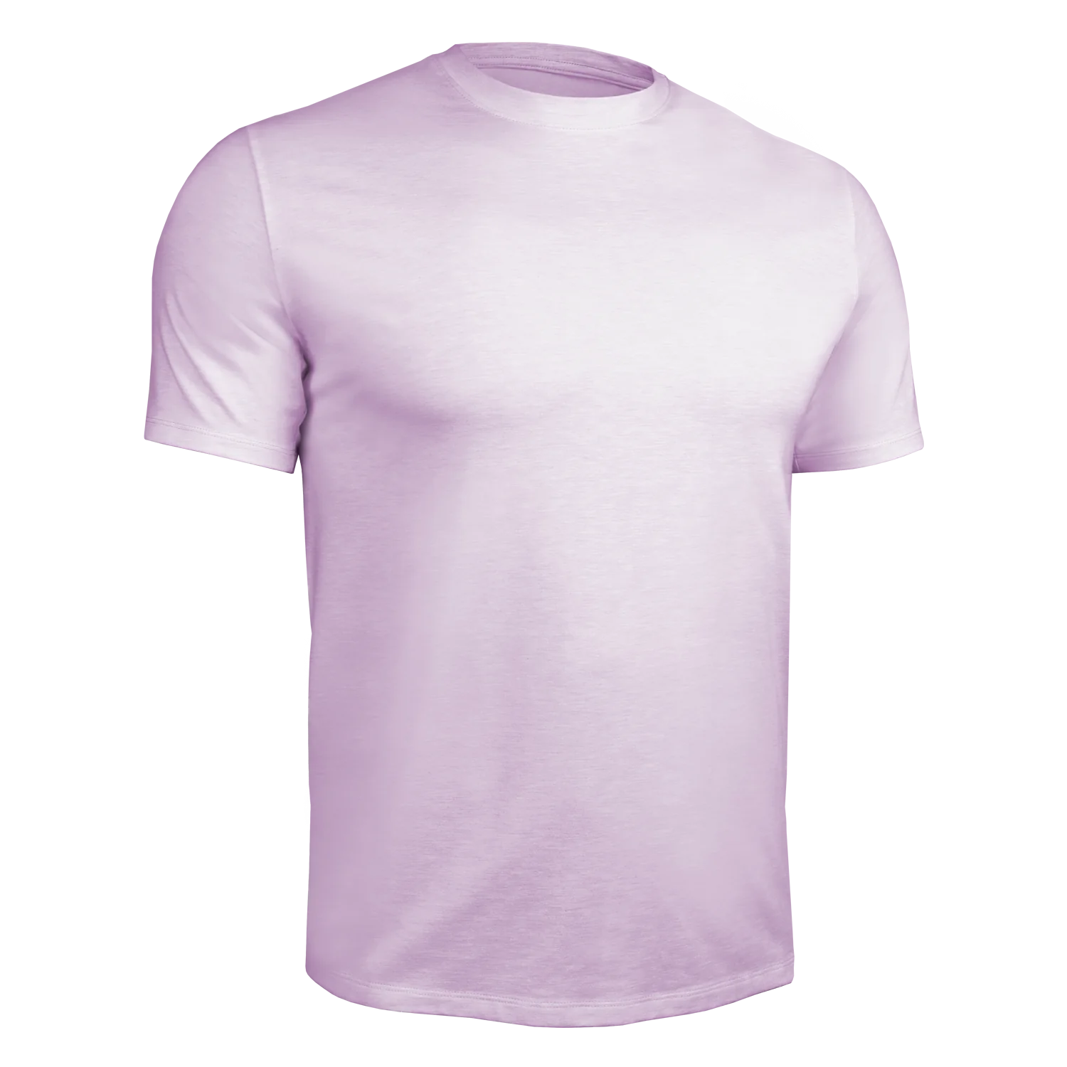 T-Shirt Crew Luxury Heathered Lavender