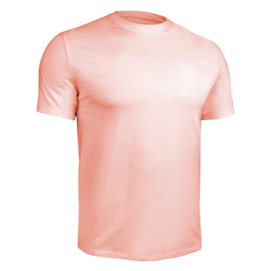 T-Shirt Crew Luxury Heathered Salmon