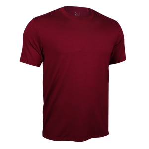 T-Shirt Crew Luxury Merlot