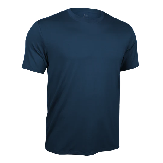 T-Shirt Crew Luxury Pacific Navy
