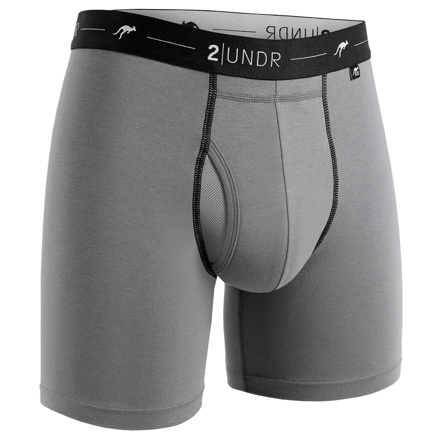 Boxer Day shift Gray  2Undr – Mesbobettes