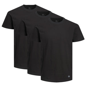 3 t-shirts Supima coton : Noir