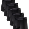 5 boxers courts Max : Noir