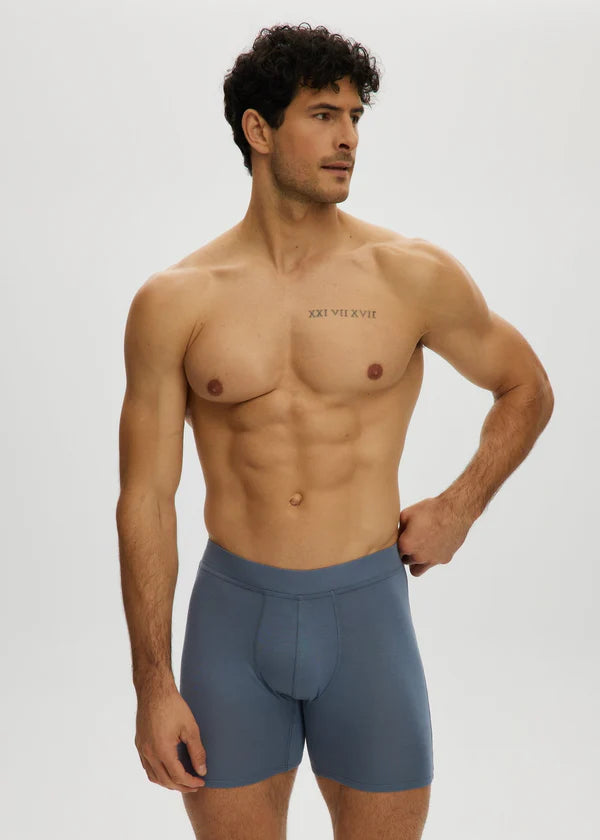 Essential Long Boxer Shorts Flint Stone – Mesbobettes