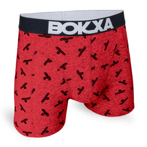 Boxer court Bokxa Sombrero Rouge