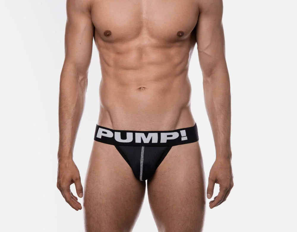 PUMP Underwear - A new Jockstrap Cut, Large webbed mesh front with extra  supportive rear elastics.