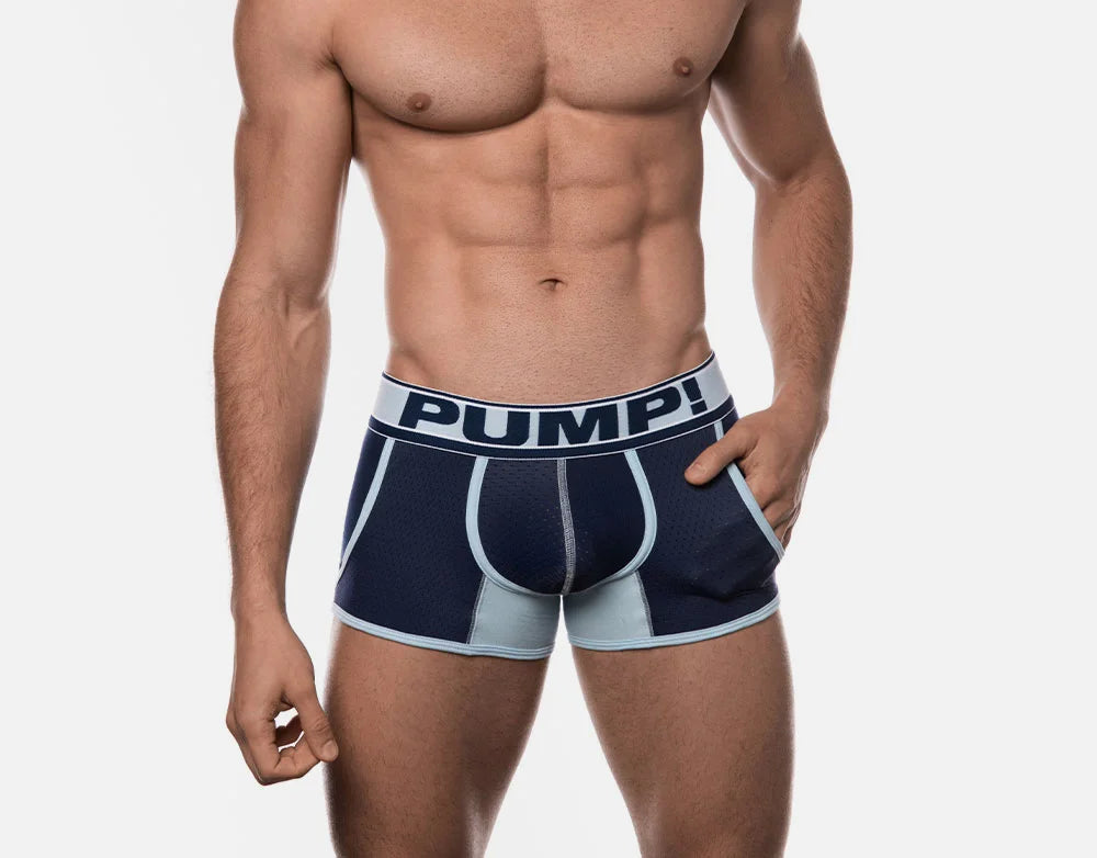 Boxer court Pump Jogger Blue Steel