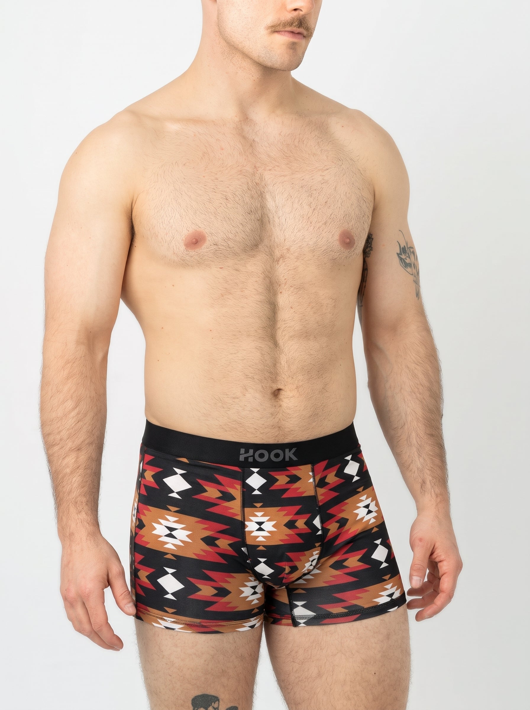 Boxer court Max – 3,5 po : Aztek Rouge