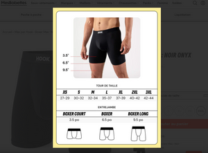 Boxer Renew : Semi-compression noir