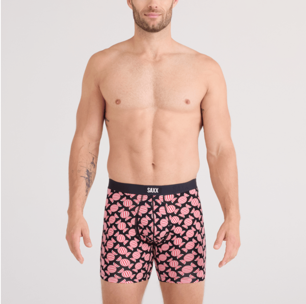 Pack de 3 boxers Vibe Xtra DARK RAYURE DOUCE/CHECK WB/NOIR
