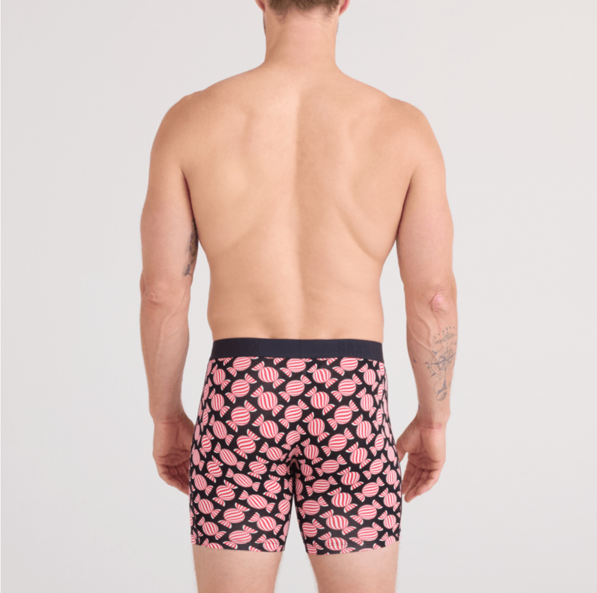 Pack de 3 boxers Vibe Xtra DARK RAYURE DOUCE/CHECK WB/NOIR