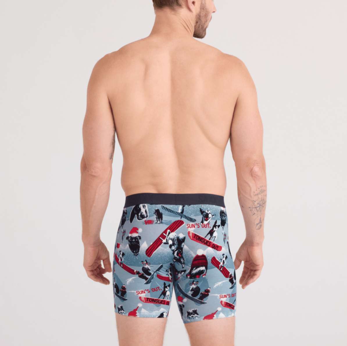 Boxer Vibe Xtra CHIENS D’HIVER DE SAXX-BLEU