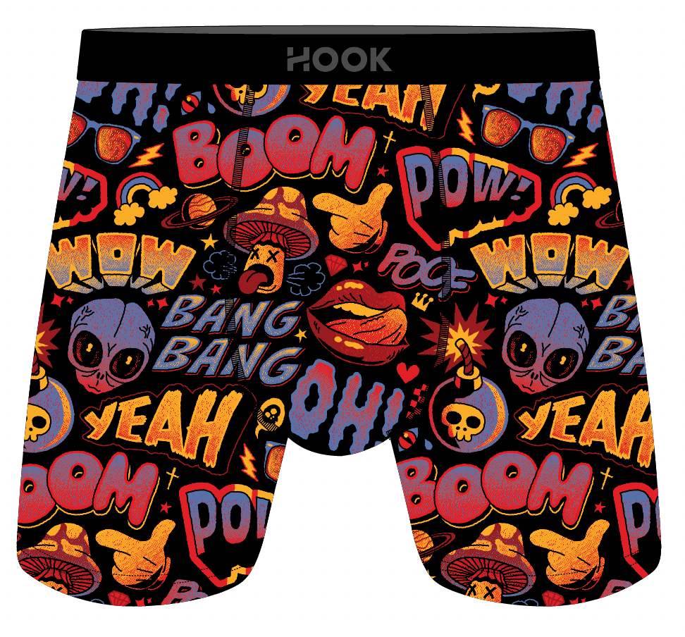 Pack : 5 boxers Max 1X Tir au but, 1X Aztek, 1X Pow, 1X Arcade et 1X Bleu