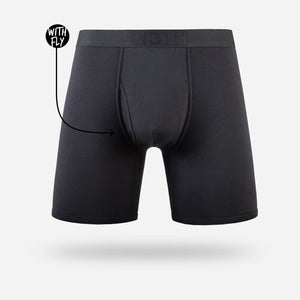 Boxer Classic Black avec fly