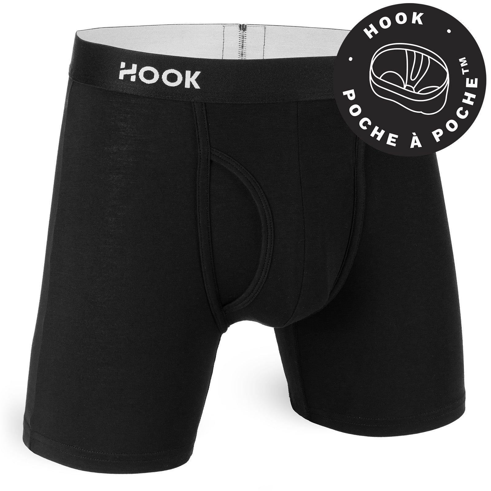 Fly Boxer Brief : Black 5 Pack