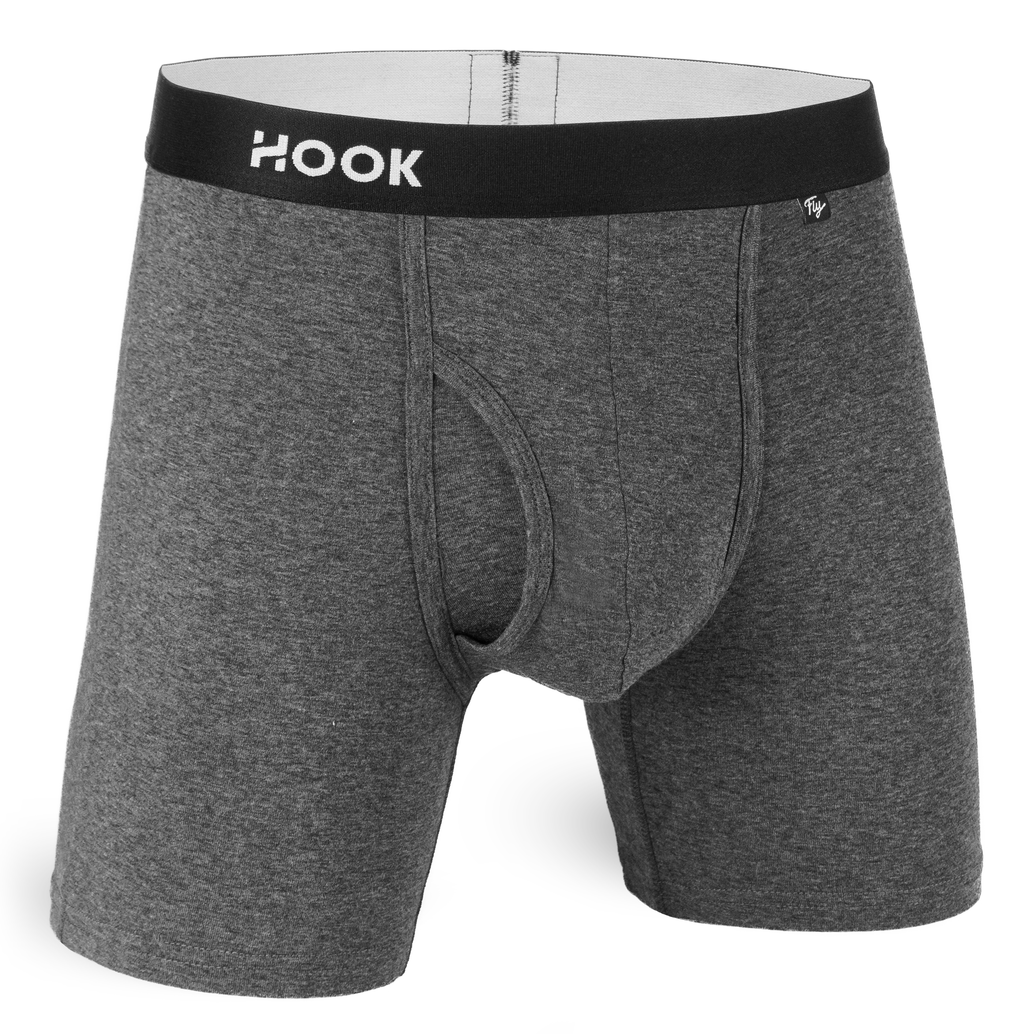 Fly Boxer Brief : Charcoal