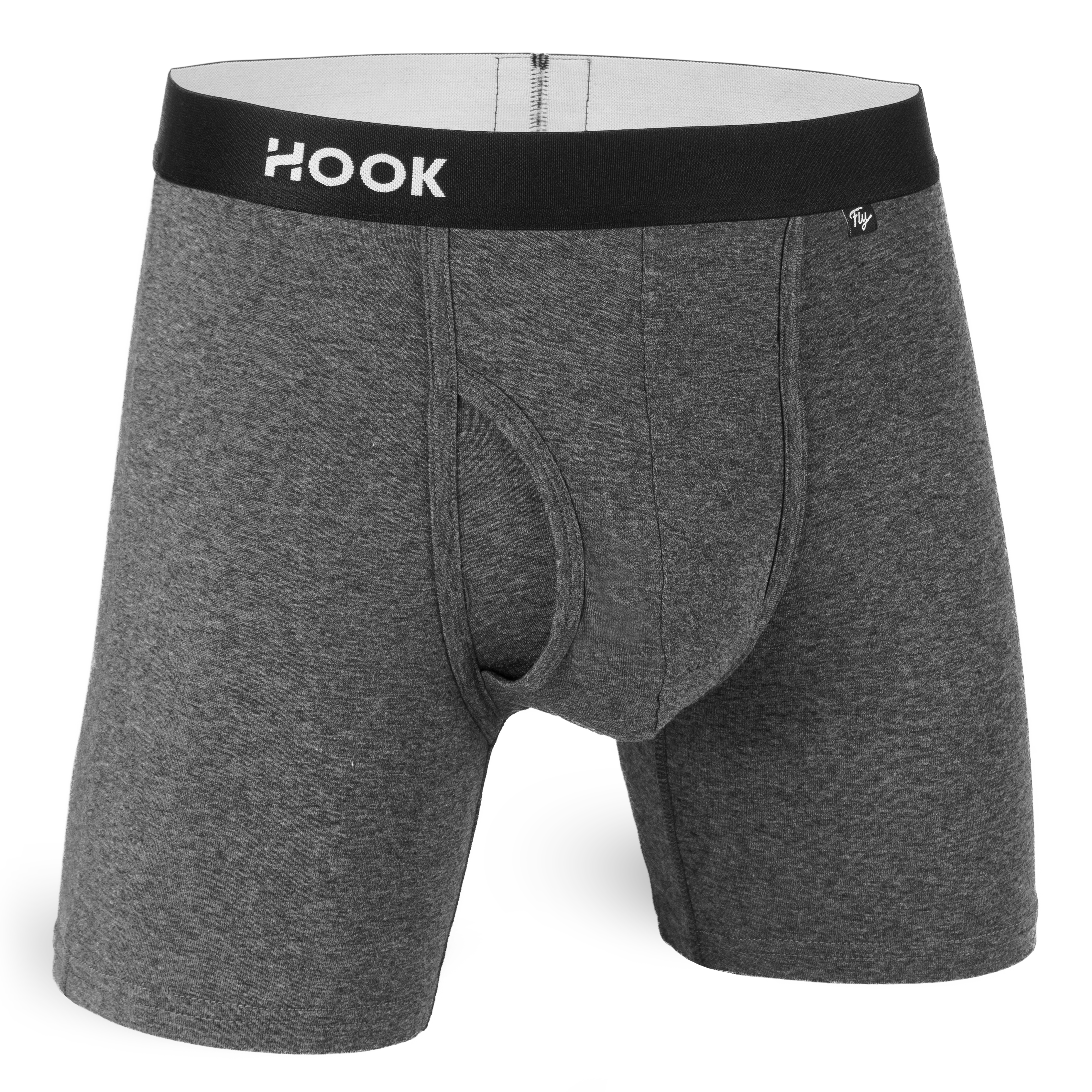 Fly Boxer Brief : Charcoal  Hook Underwear – Mesbobettes
