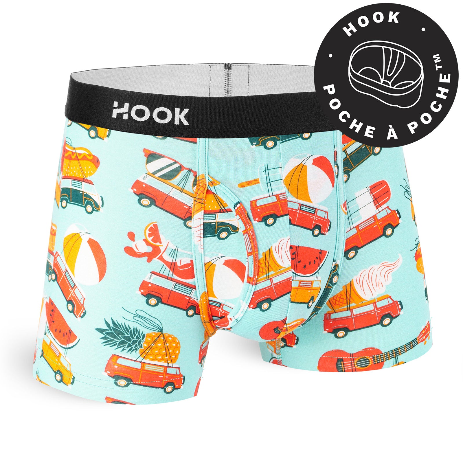 Pack de 20 boxers courts Feel & Fly : Mystère