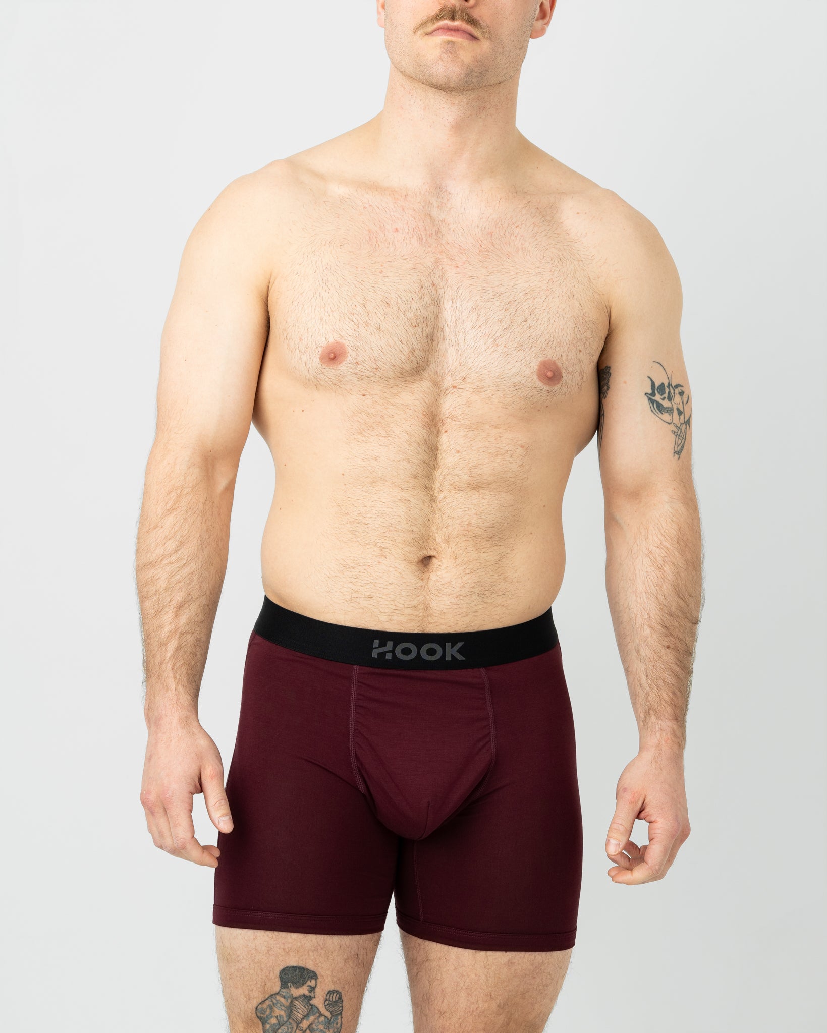 Boxer Max – 6 po : Aubergine
