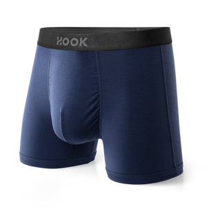 5 Max short boxers: 3X Nautical Blue and 2X Slate Grey