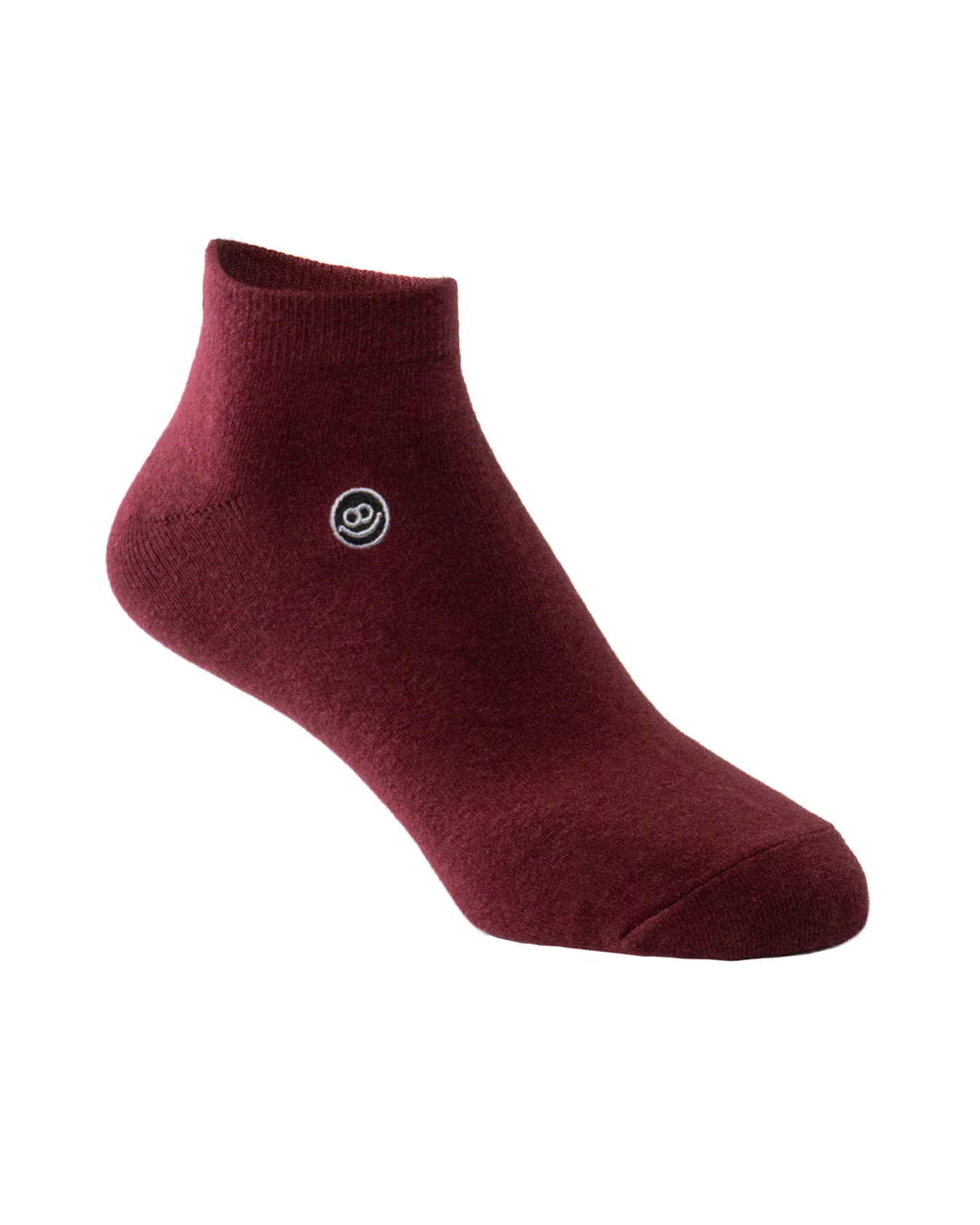 4 paires de bas chevilles : 2x grise et 2x bordeaux