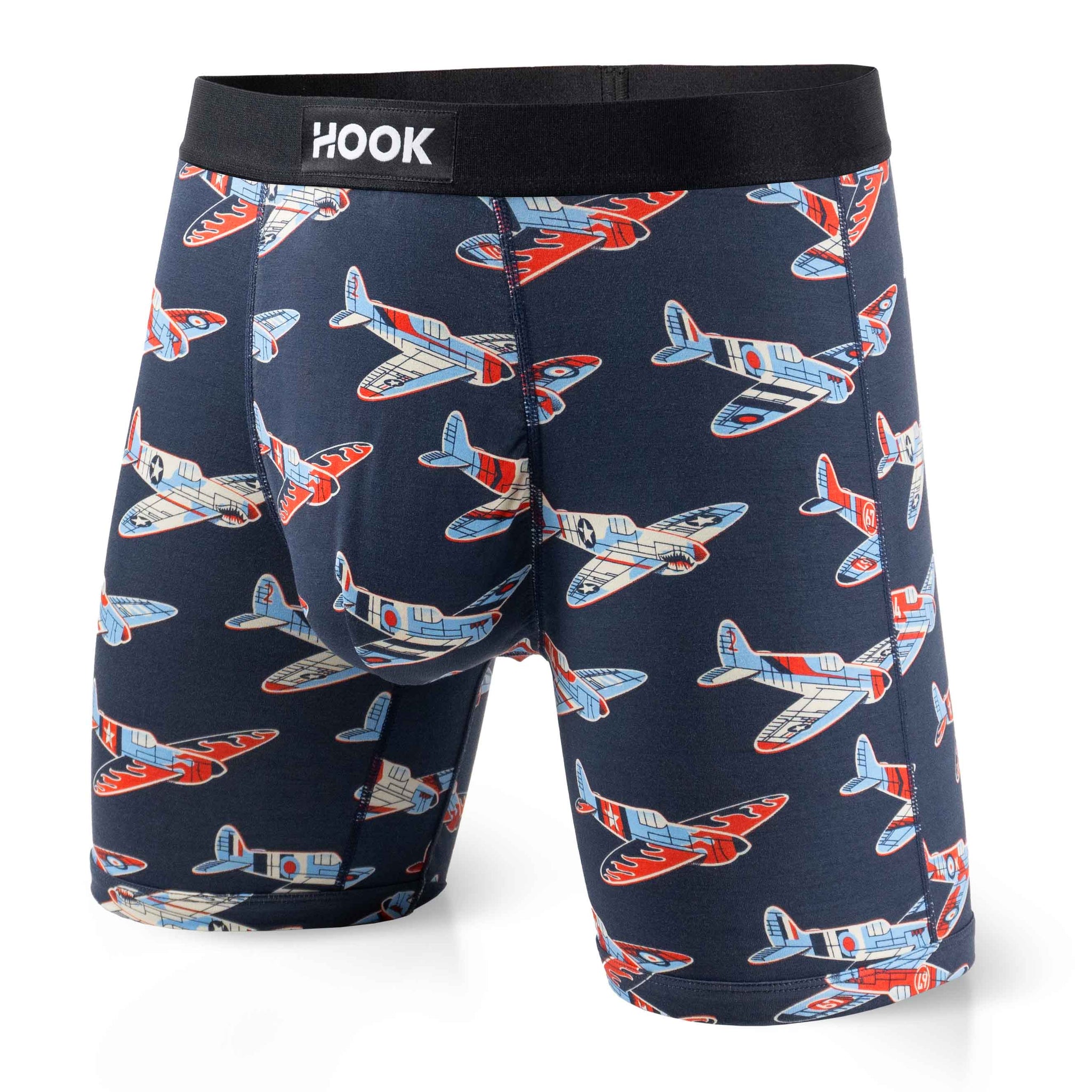 Hook Underwear - Boxer Brief with pouch - Plane