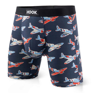 Hook Underwear - Boxer Brief with pouch - Plane