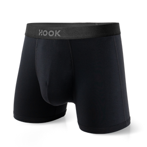 Pack#7 : 5 boxers courts Max 1X Pêcheurs, 1X Pizza, 1X Bleu Nautique, 1X Gris Ardoise et 1X Noir Carbone