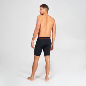 Hook Renew 23 Long Boxer Black &amp; Red