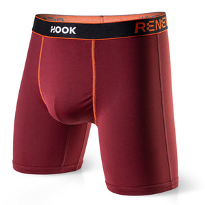 3 Renew boxers: Semi-compression black, lime and red