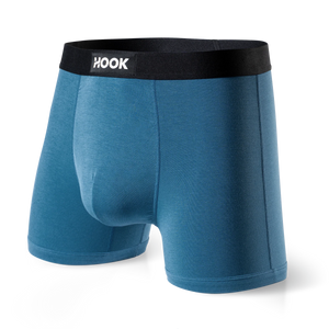 5 boxers courts Max : 1X Noir, 1X Pigeon, 1X Bleu Urbain , 1X Aloha et 1X Cowboy