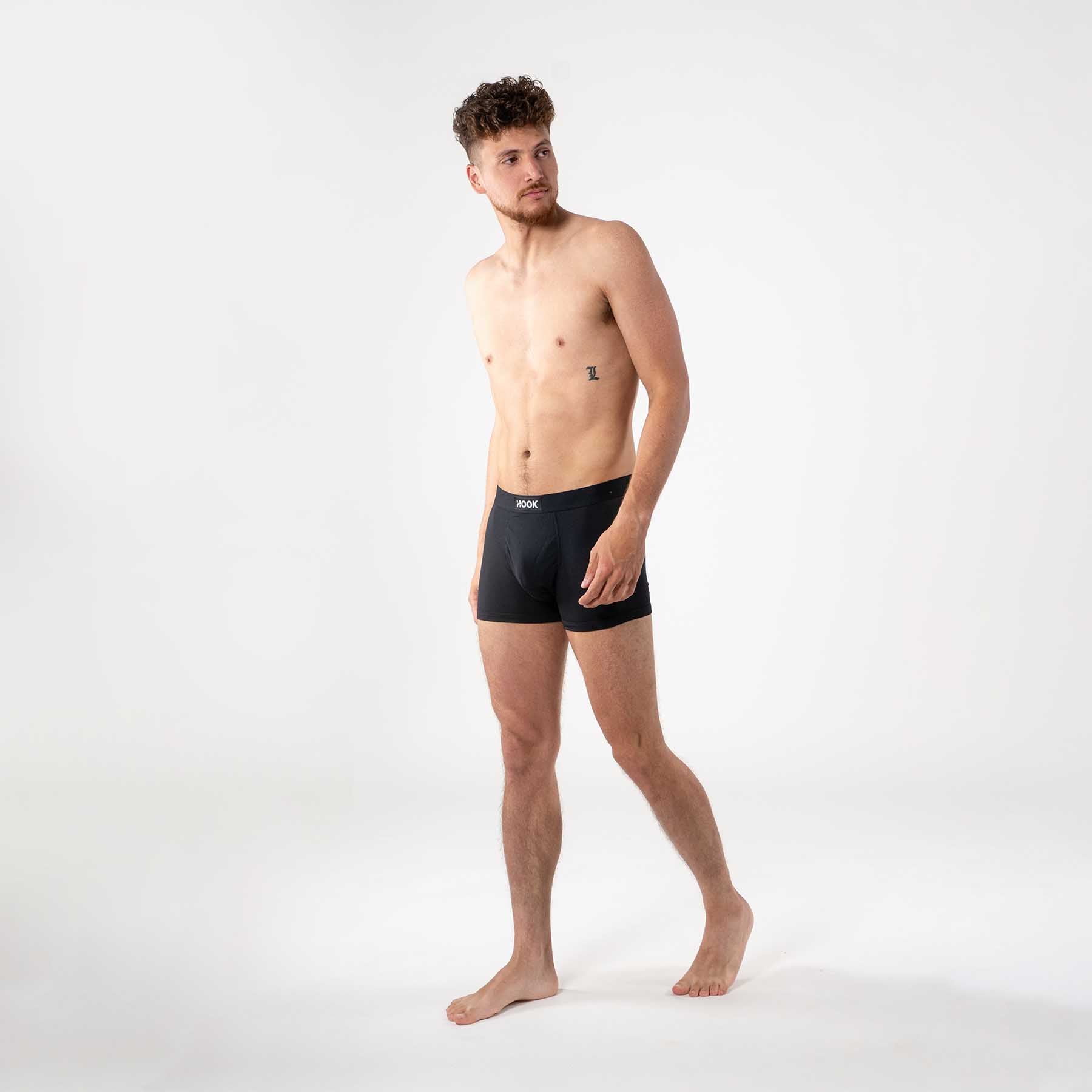 5 Max short boxers: 3X Nautical Blue and 2X Slate Grey