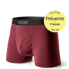 Max Short Boxer – 3.5 in: Burgundy